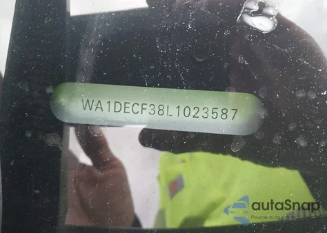 2020 Audi Q3 Premium 45 Tfsi S Line Quattro Tiptronic from USA, damaged, VIN WA1DECF38L1023587